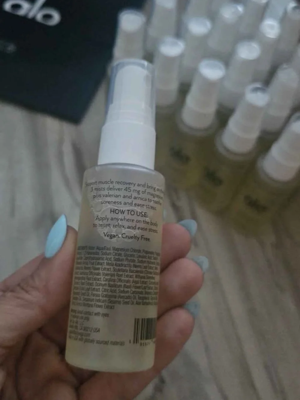ALO Yoga Magnesium Reset Spray - 20 Bottles- 1.7fl 50ml Travel Size